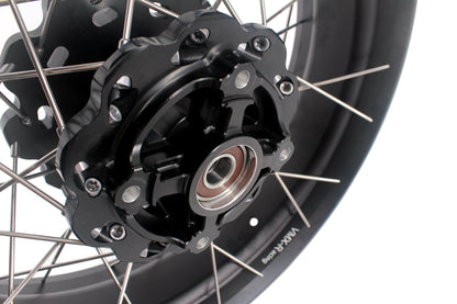 VMX-Racing 18" & 17" Tubeless Alloy Spoke Wheels For Triumph Bonneville T120/T100 2021-2024 - Howling Moto