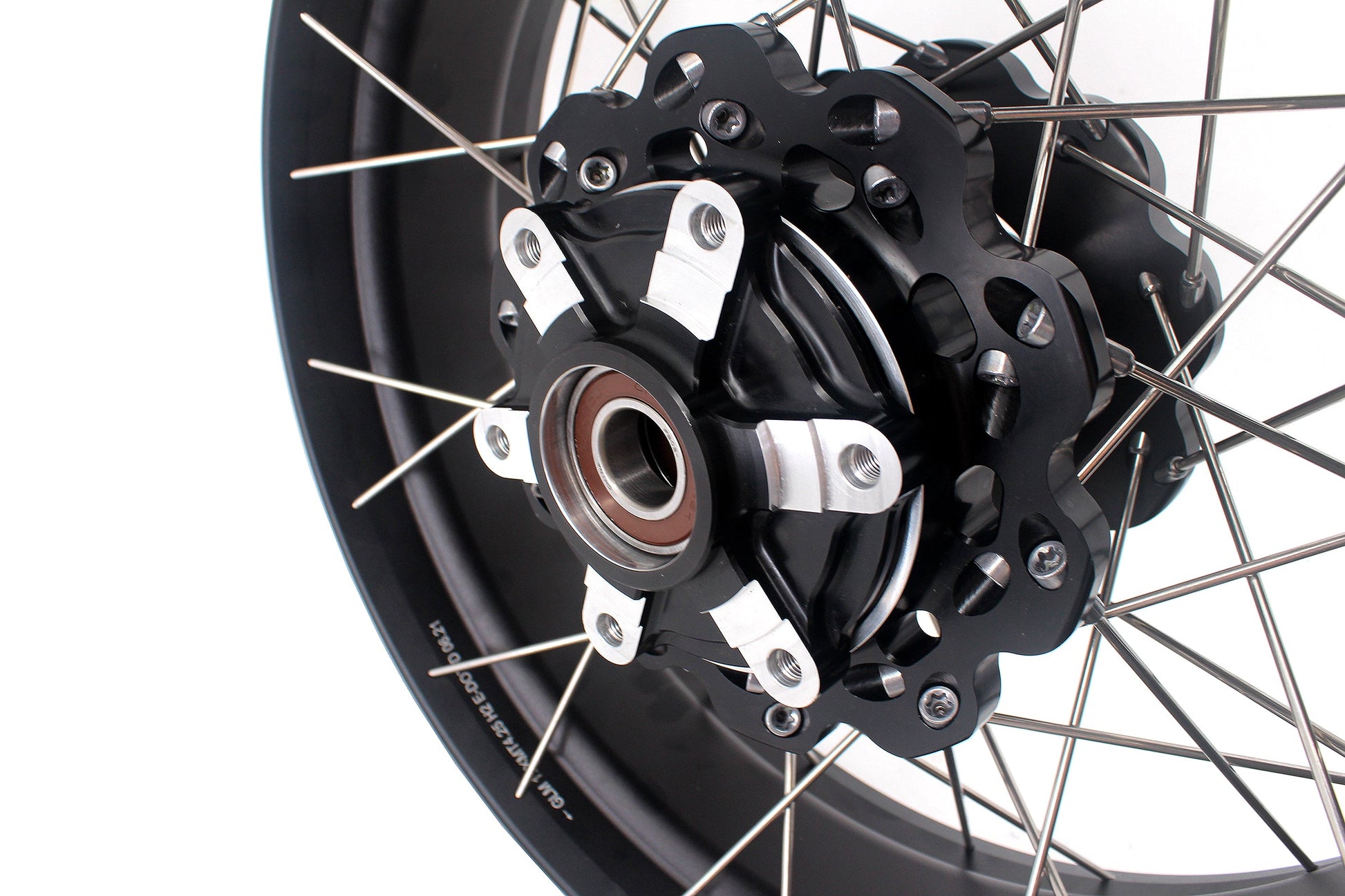 VMX-Racing 18" & 17" Tubeless Alloy Spoke Wheels For Triumph Bonneville T120/T100 2021-2024 - Howling Moto