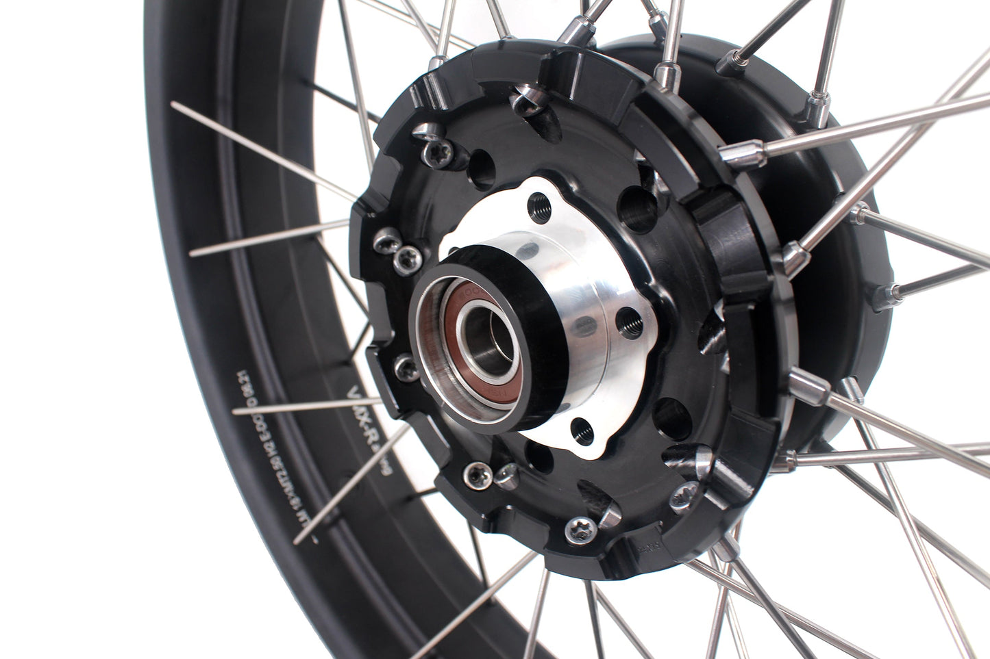 VMX-Racing 18" & 17" Tubeless Alloy Spoke Wheels For Triumph Bonneville T120/T100 2021-2024 - Howling Moto