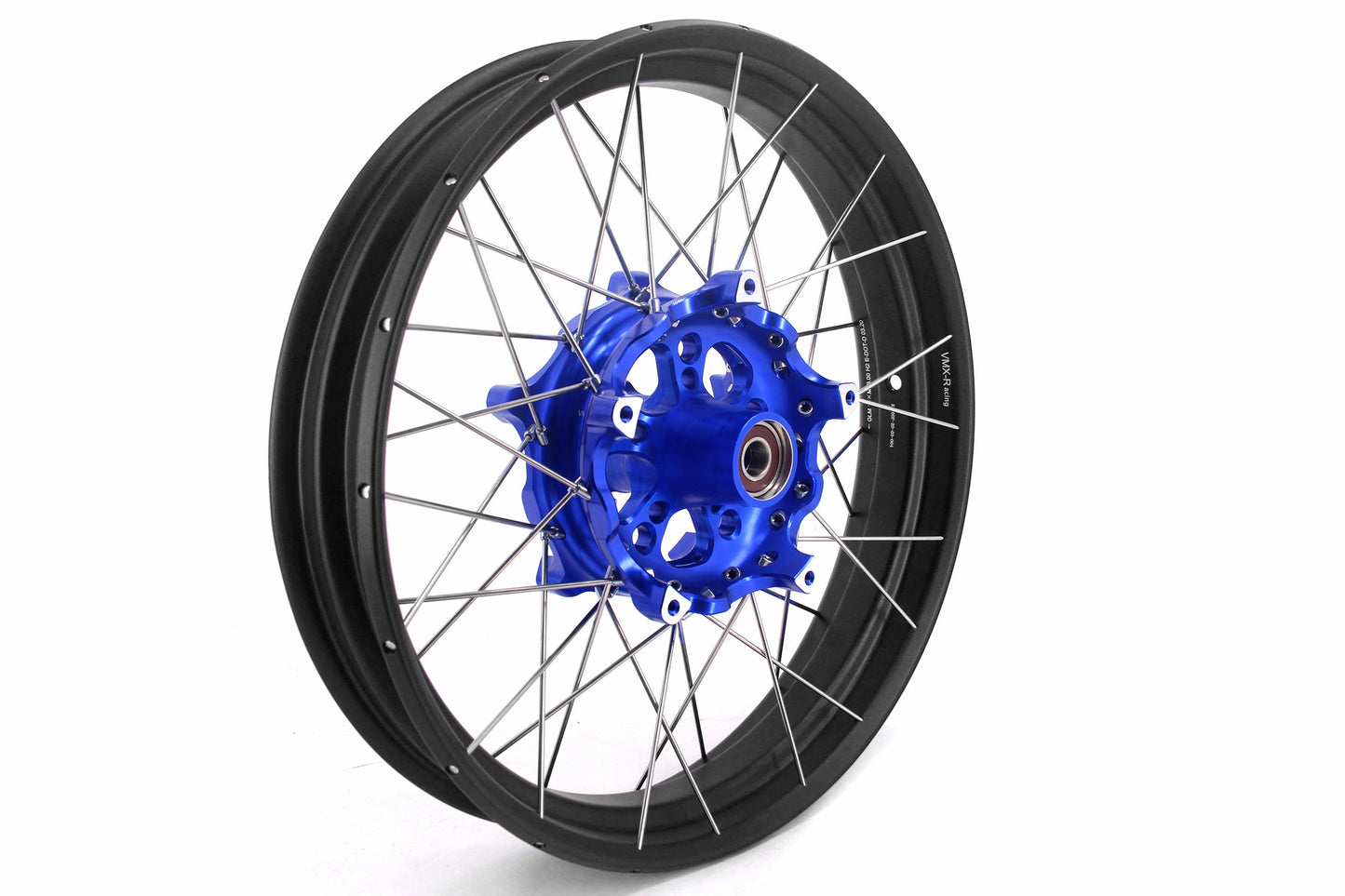 VMX 19" 17" Inch Tubeless Rims for BMW R1200GS R1200GS Adventure 2013-2020 Blue Hub & Black Rim - Howling Moto