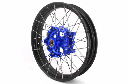 VMX 19" 17" Inch Tubeless Rims for BMW R1200GS R1200GS Adventure 2013-2020 Blue Hub & Black Rim - Howling Moto