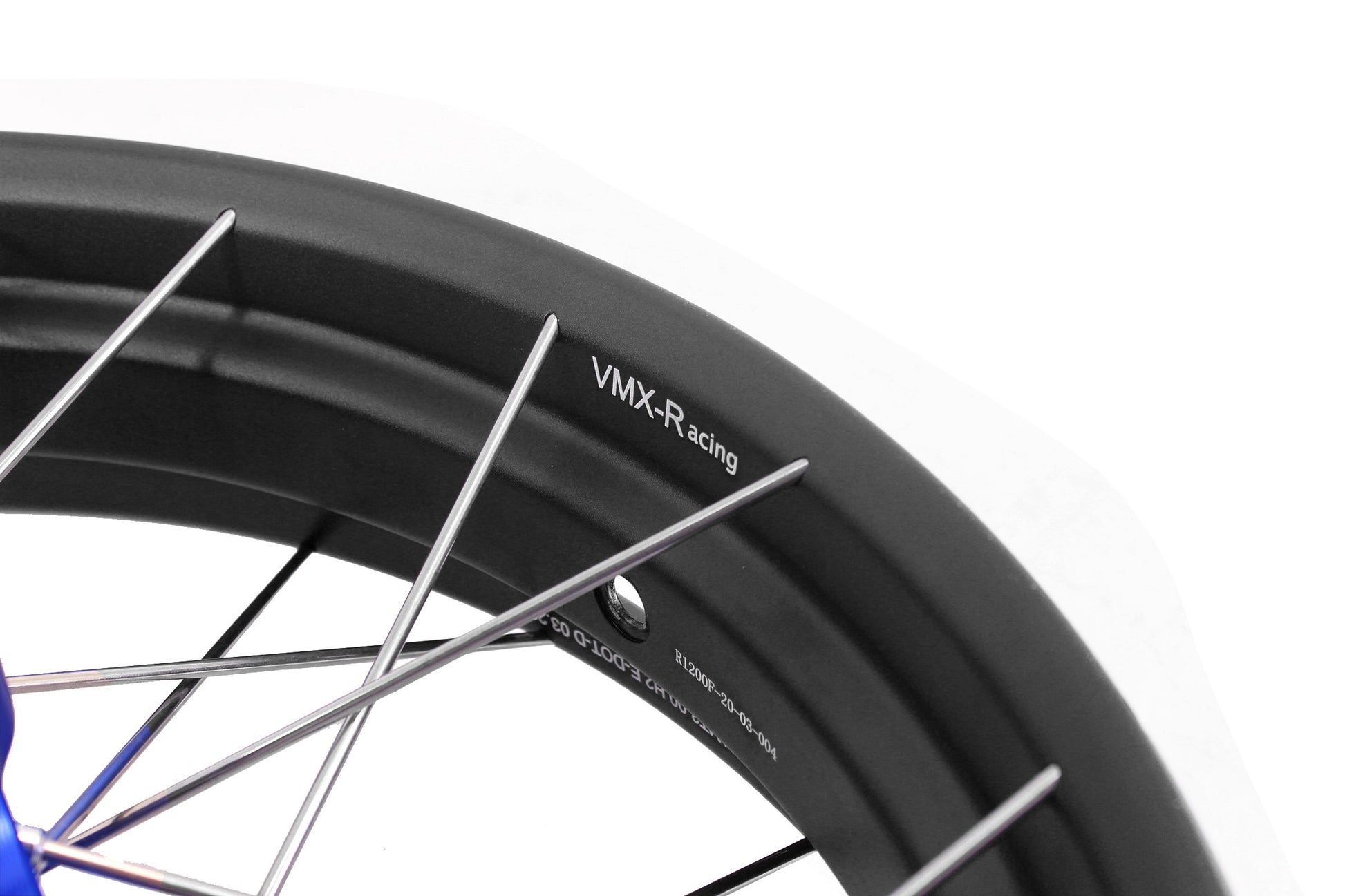 VMX 19" 17" Inch Tubeless Rims for BMW R1200GS R1200GS Adventure 2013-2020 Blue Hub & Black Rim - Howling Moto