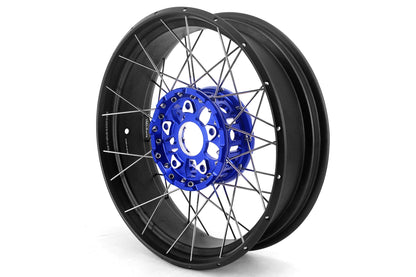 VMX 19" 17" Inch Tubeless Rims for BMW R1200GS R1200GS Adventure 2013-2020 Blue Hub & Black Rim - Howling Moto