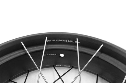 VMX 19" 17" Inch Tubeless Rims for BMW R1200GS R1200GS Adventure 2013-2020 Blue Hub & Black Rim - Howling Moto
