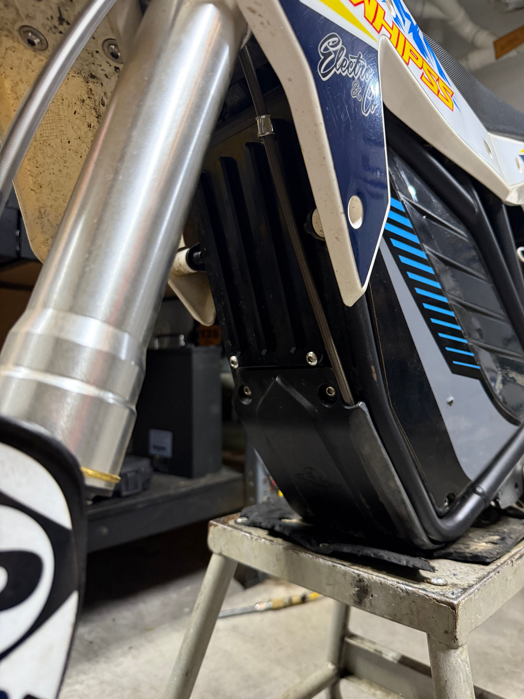 Electro & Co ETM RTR 13kW TruMoto 6+7 Powertrain Upgrade Kit with high-speed and Revolver Alpha components, installed in a vehicle.