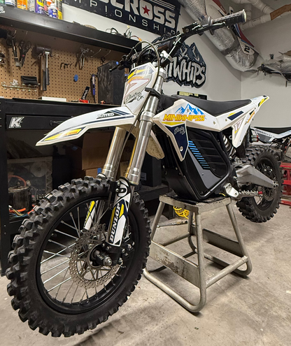 Electro & Co ETM RTR 13kW TruMoto 6+7 powertrain upgrade kit with high-speed and Revolver Alpha components.