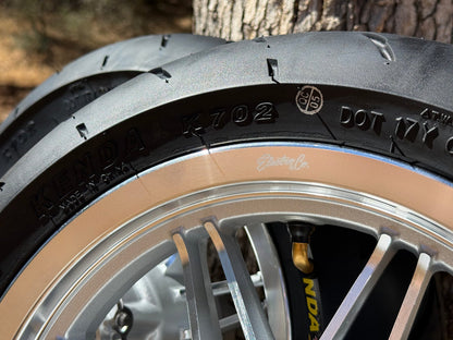 E&C 8-Ball Mag Wheels with Kenda Tires