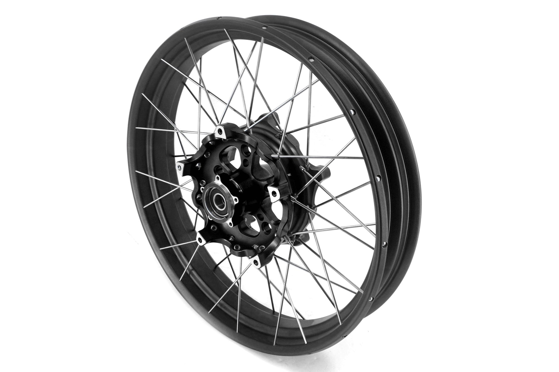 VMX 19" 17" Inch Tubeless Rims for BMW R1200GS R1200GS Adventure 2013-2020 Black Hub & Black Rim - Howling Moto
