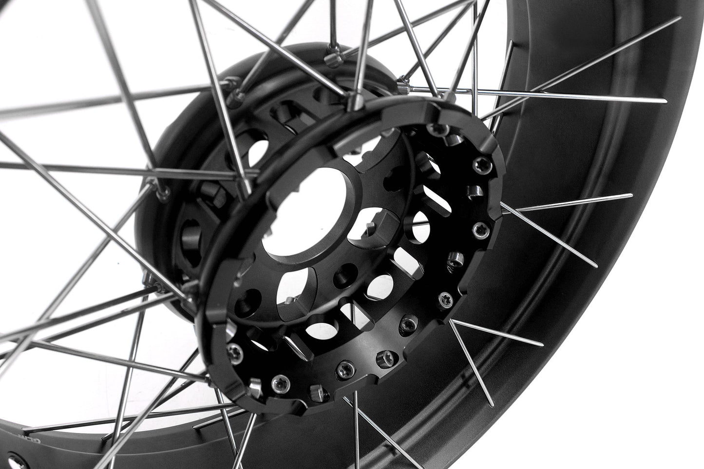 VMX 19" 17" Inch Tubeless Rims for BMW R1200GS R1200GS Adventure 2013-2020 Black Hub & Black Rim - Howling Moto