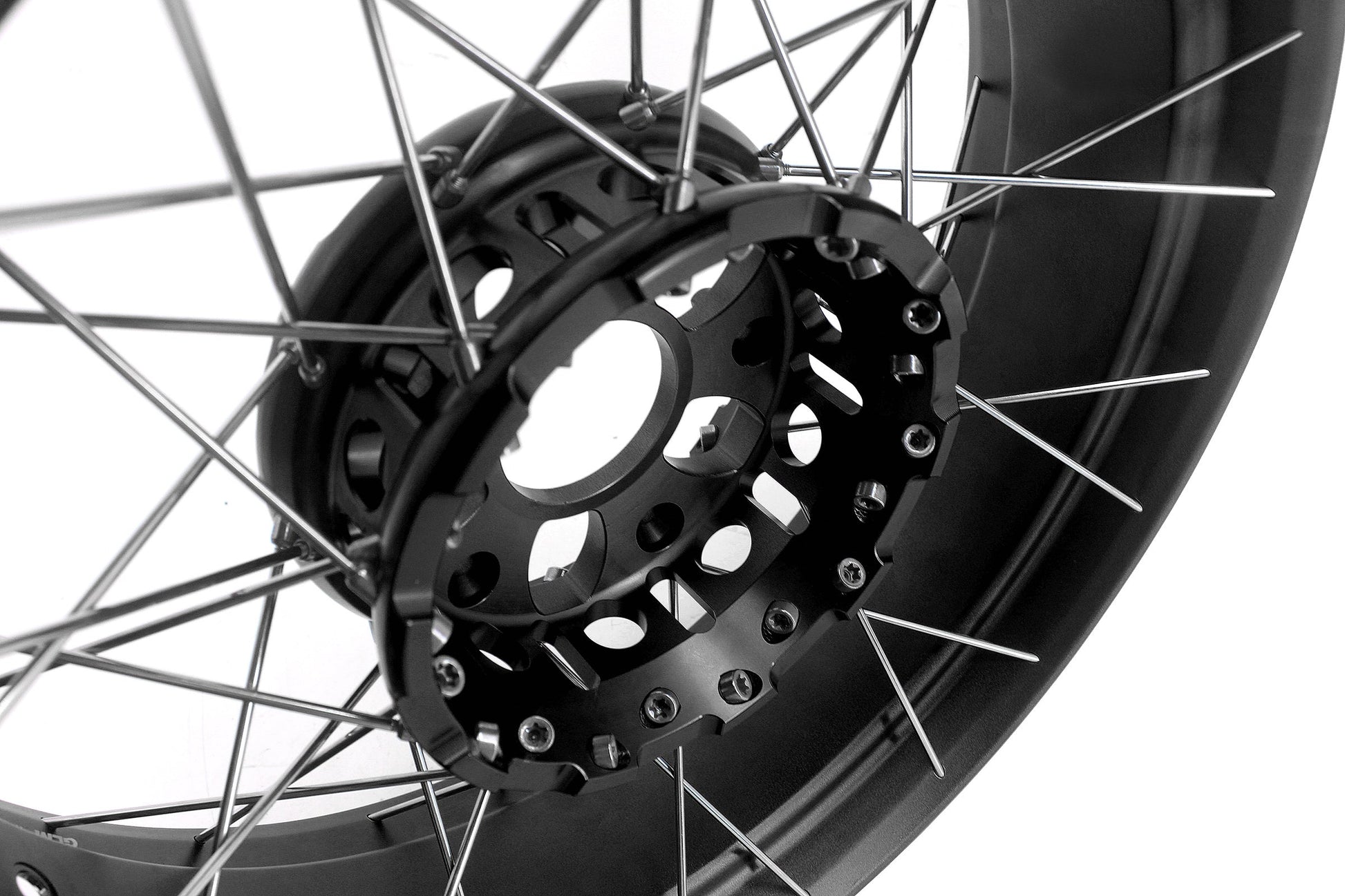 VMX 19" 17" Inch Tubeless Rims for BMW R1200GS R1200GS Adventure 2013-2020 Black Hub & Black Rim - Howling Moto