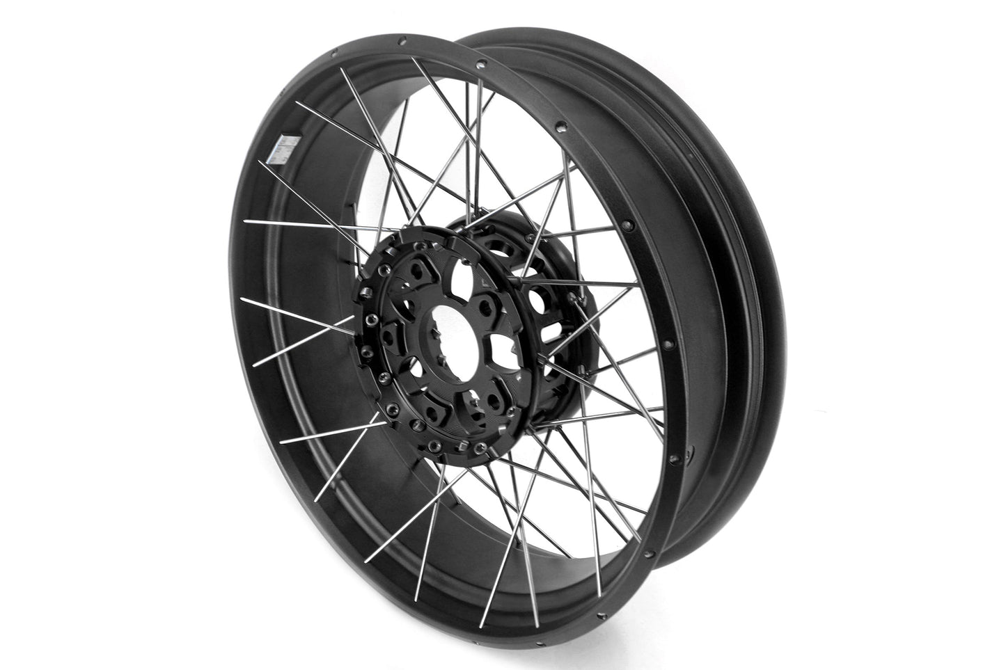 VMX 19" 17" Inch Tubeless Rims for BMW R1200GS R1200GS Adventure 2013-2020 Black Hub & Black Rim - Howling Moto