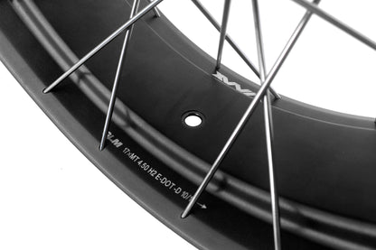 VMX 19" 17" Inch Tubeless Rims for BMW R1200GS R1200GS Adventure 2013-2020 Black Hub & Black Rim - Howling Moto