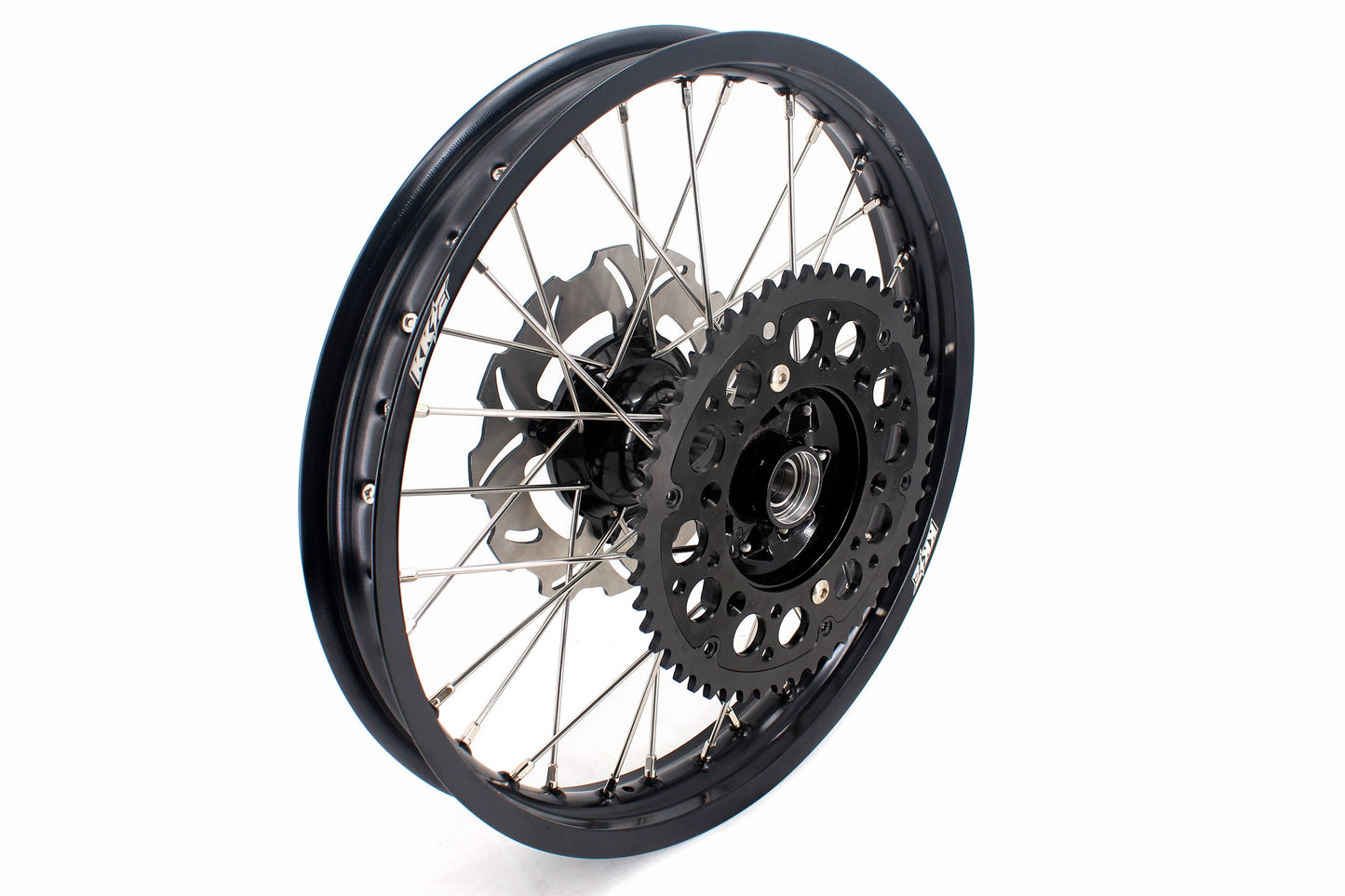 KKE 21 & 19 Casting MX Rims for Honda XR400R 96-04 XR600R 91-2000 240MM/220MM Disc Black&Black - Howling Moto