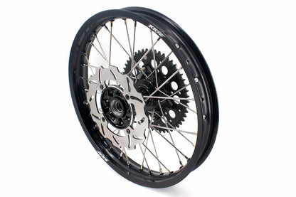 KKE 21 & 19 Casting MX Rims for Honda XR400R 96-04 XR600R 91-2000 240MM/220MM Disc Black&Black - Howling Moto