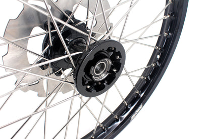 KKE 21 & 19 Casting MX Rims for Honda XR400R 96-04 XR600R 91-2000 240MM/220MM Disc Black&Black - Howling Moto