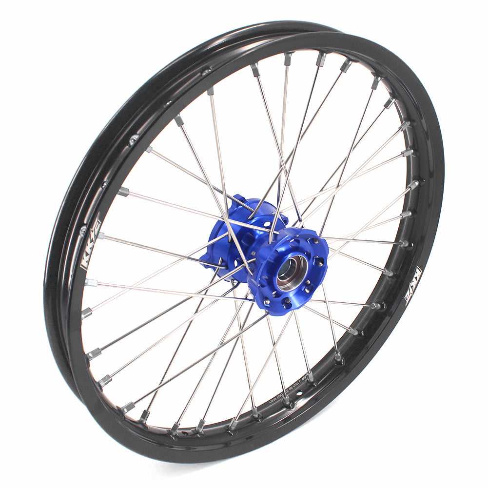 KKE 19" 16" CNC Big Kid's Wheels Rims Fit For Gas Gas MC85 2021-2024 Blue - Howling Moto