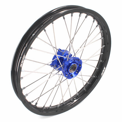 KKE 19" 16" CNC Big Kid's Wheels Rims Fit For Gas Gas MC85 2021-2024 Blue - Howling Moto