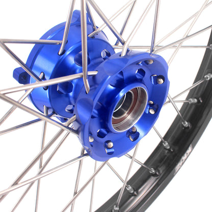 KKE 19" 16" CNC Big Kid's Wheels Rims Fit For Gas Gas MC85 2021-2024 Blue - Howling Moto