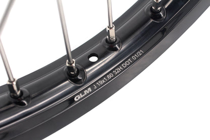 KKE 19" 16" CNC Big Kid's Wheels Rims Fit For Gas Gas MC85 2021-2024 Blue - Howling Moto