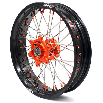 KKE 17Inch CUSH Drive Supermoto Wheels Rims For KTM690 SMC 2007-2011 For KTM690 Enduro R 2008-2022 - Howling Moto
