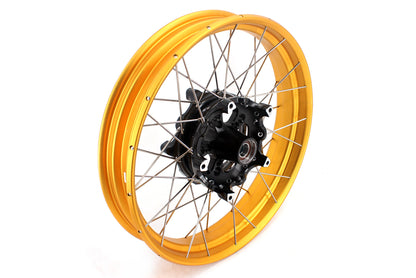 VMX-Racing 3.0*19inch & 4.25*17inch Tubeless Wheels Compatible with BMW F800GS 2024-2025 Gold Rims