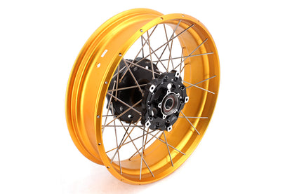 VMX-Racing 3.0*19inch & 4.25*17inch Tubeless Wheels Compatible with BMW F800GS 2024-2025 Gold Rims