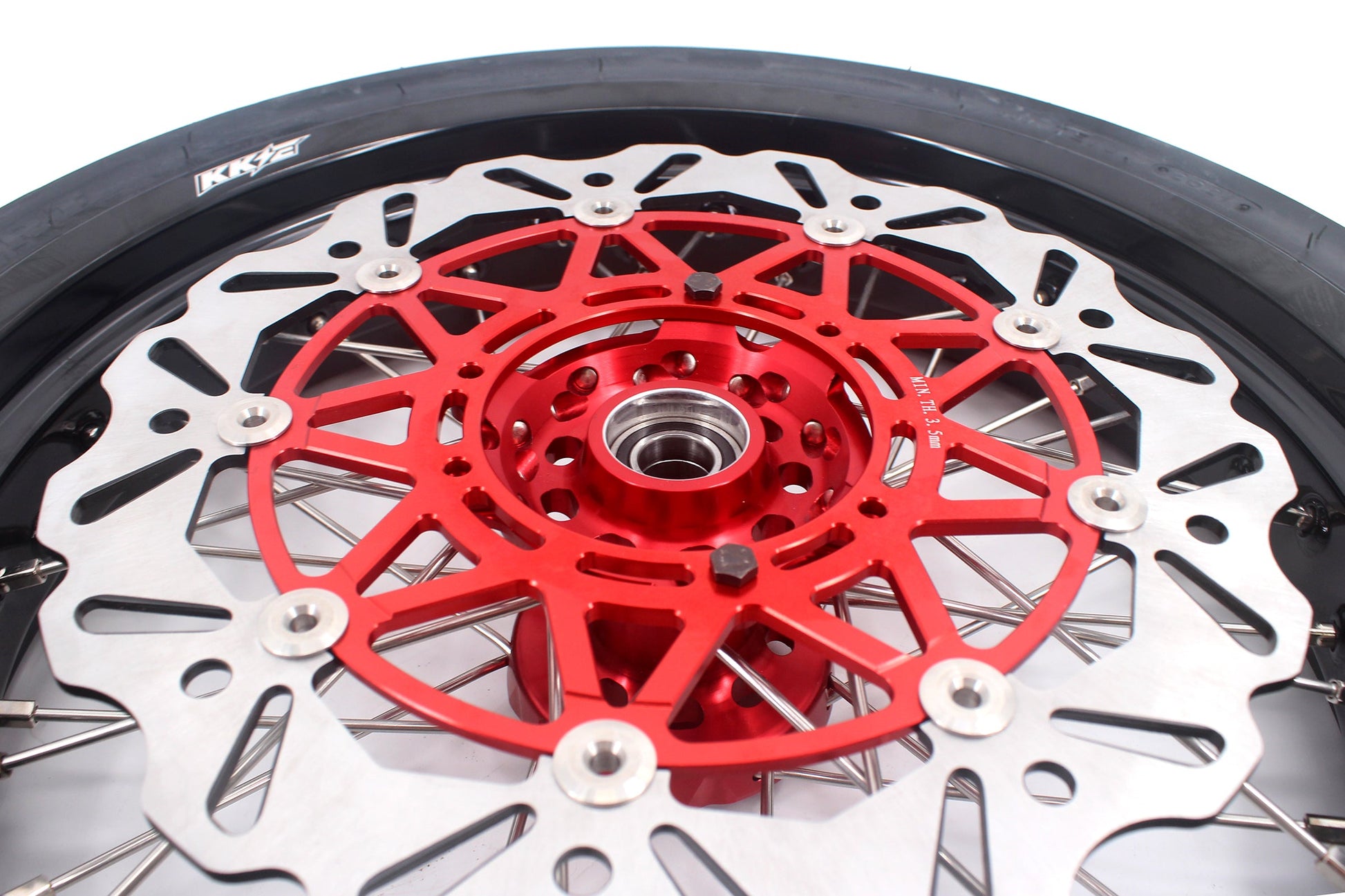 KKE XR650L 1993-2024 3.5/4.25*17inch Supermoto Wheels Rims For HONDA CST Tires - Howling Moto