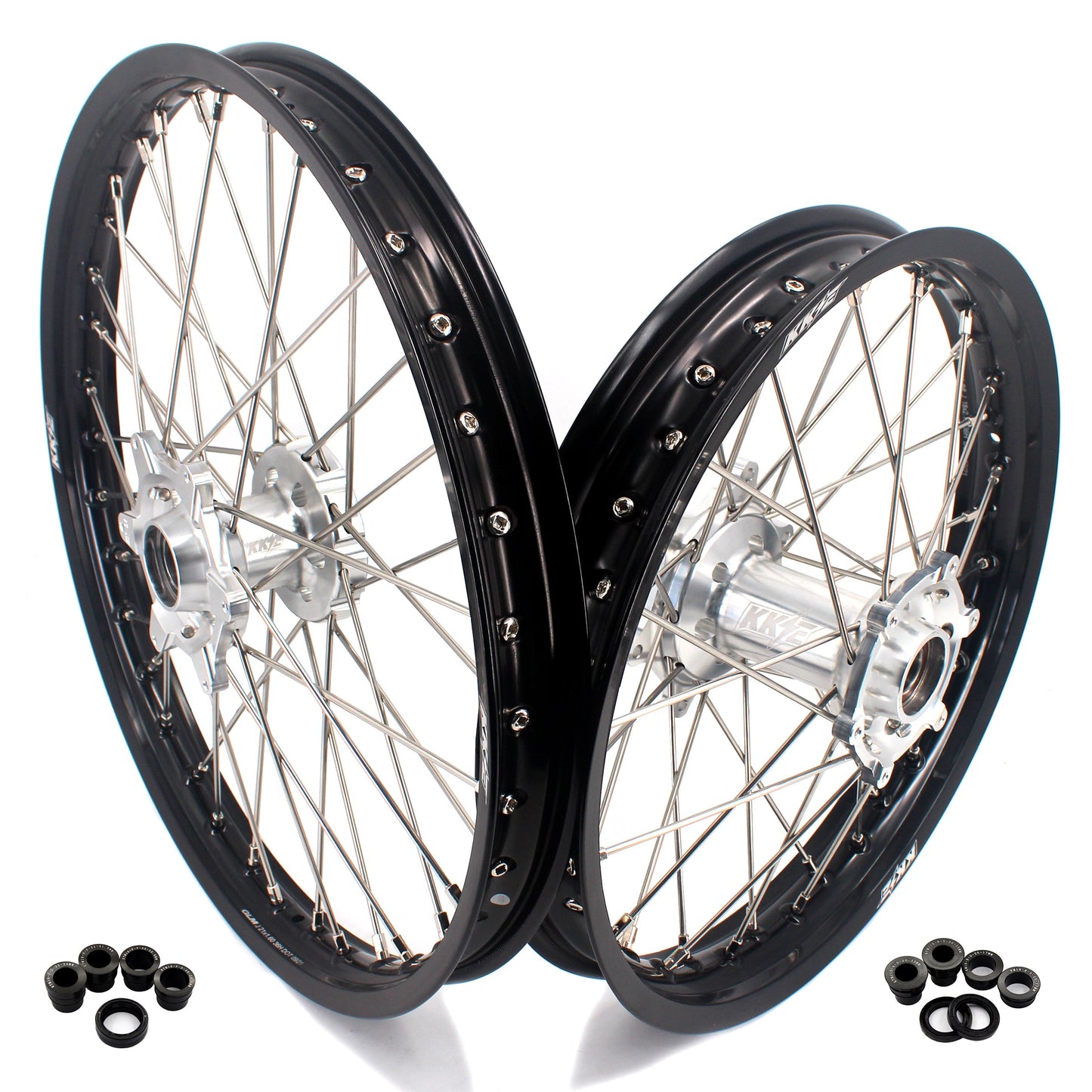 KKE Enduro 1.6*21" & 2.15*18" CNC Hub Electric Dirtbike Alloy Wheels Rims Fit STARK VARG - Howling Moto