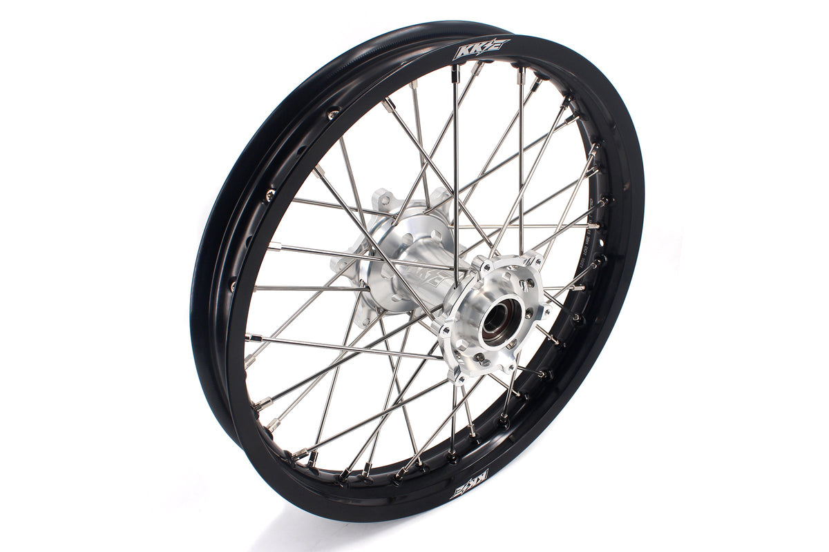 KKE 21/18 Enduro Rim Wheels For KTM EXC EXC-F EXC-W XCW 125-530CC 2003-2025 Silver Hubs
