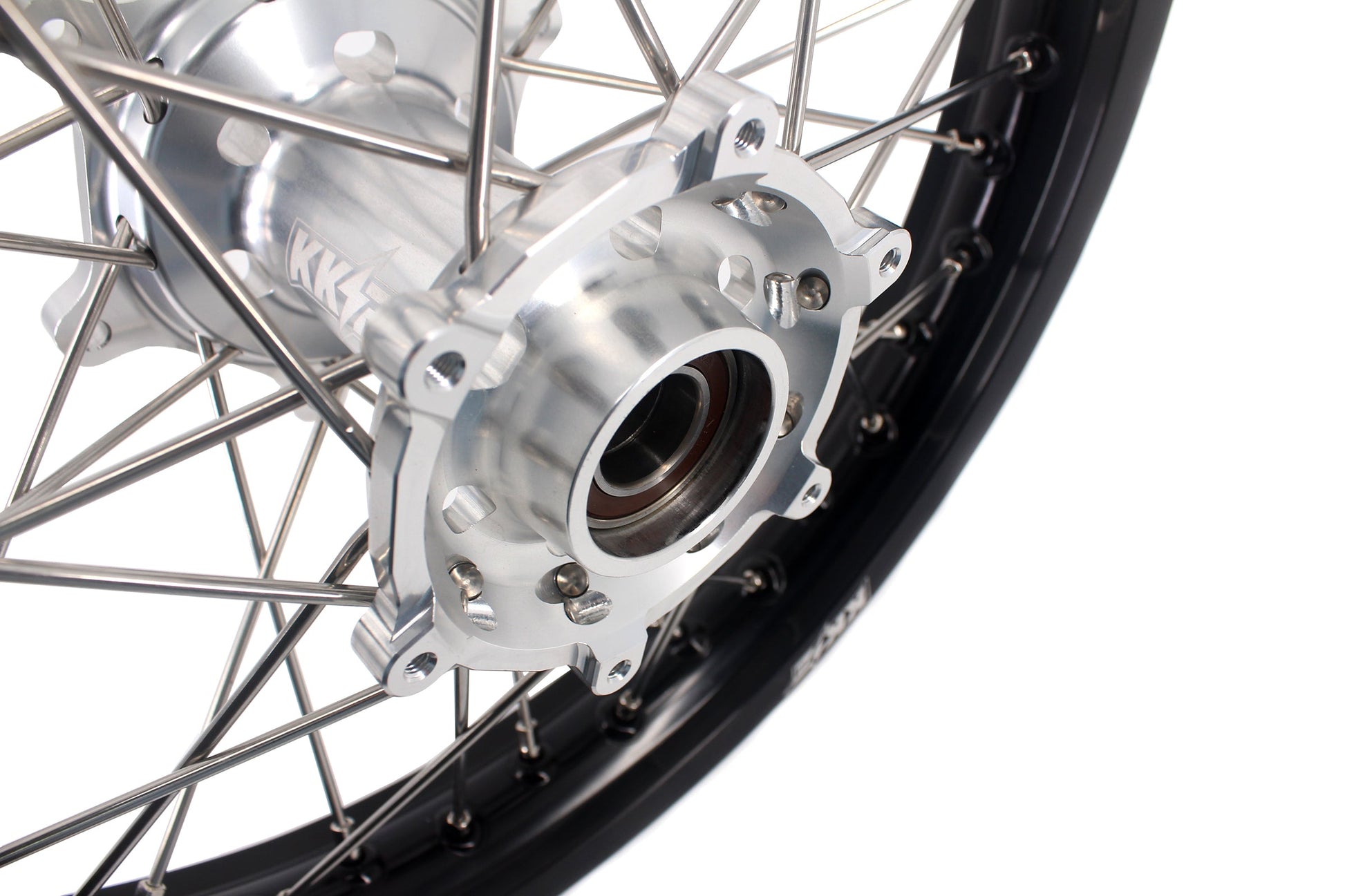 KKE 21 & 18 Enduro Rims for KTM EXC EXC-F EXC-W 125-530CC 2003-2024 Silver&Black - Howling Moto