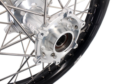KKE 21/18 Enduro Rim Wheels For KTM EXC EXC-F EXC-W XCW 125-530CC 2003-2025 Silver Hubs