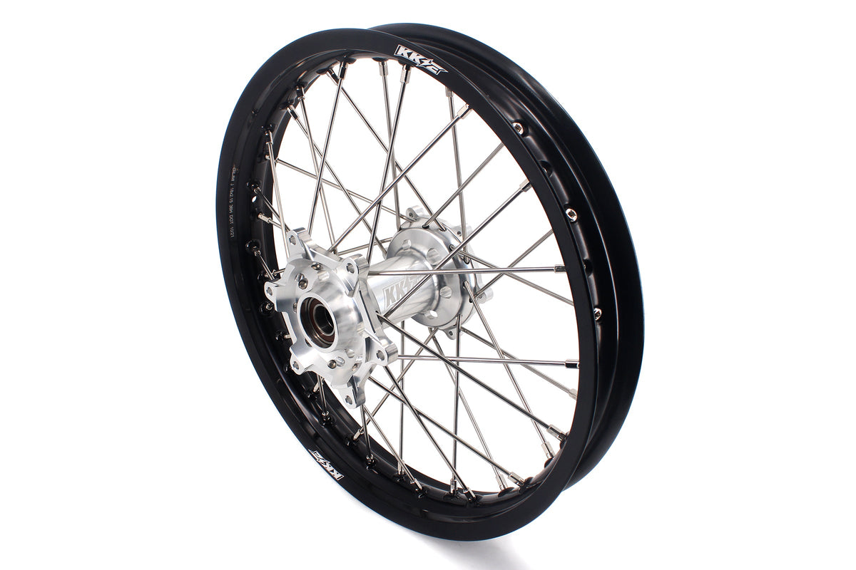 KKE 21/18 Enduro Rim Wheels For KTM EXC EXC-F EXC-W XCW 125-530CC 2003-2025 Silver Hubs