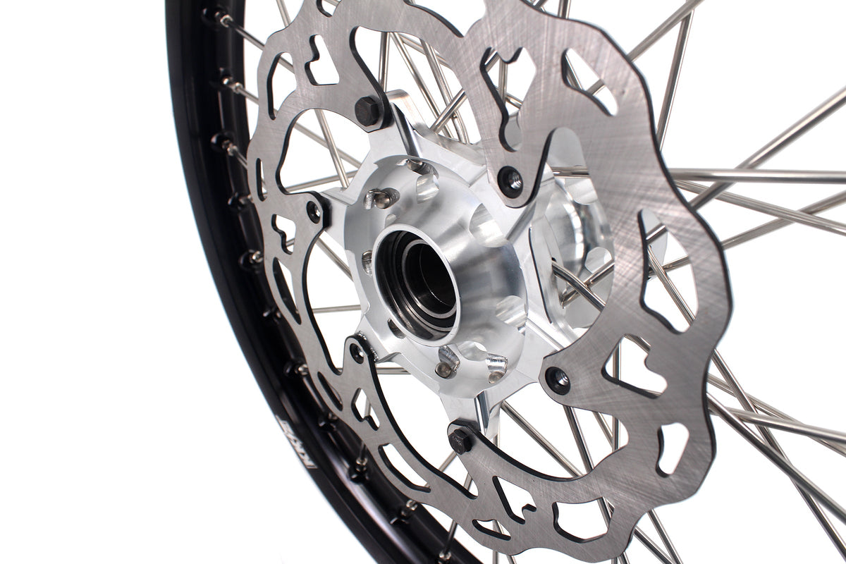 KKE 21/18 Enduro Rim Wheels For KTM EXC EXC-F EXC-W XCW 125-530CC 2003-2025 Silver Hubs