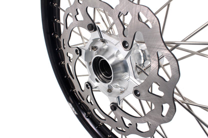 KKE 21/18 Enduro Rim Wheels For KTM EXC EXC-F EXC-W XCW 125-530CC 2003-2025 Silver Hubs
