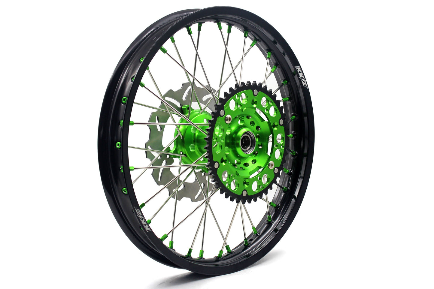 KKE 21in. 19in. Motorcycle Alloy Wheels Rims For KAWASAKI KX125 KX250 2003 2004 2005