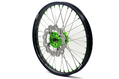 KKE 21in. 19in. Wheels For KAWASAKI KX125 KX250 1993-2002 Off Road Spoke Billet Rims