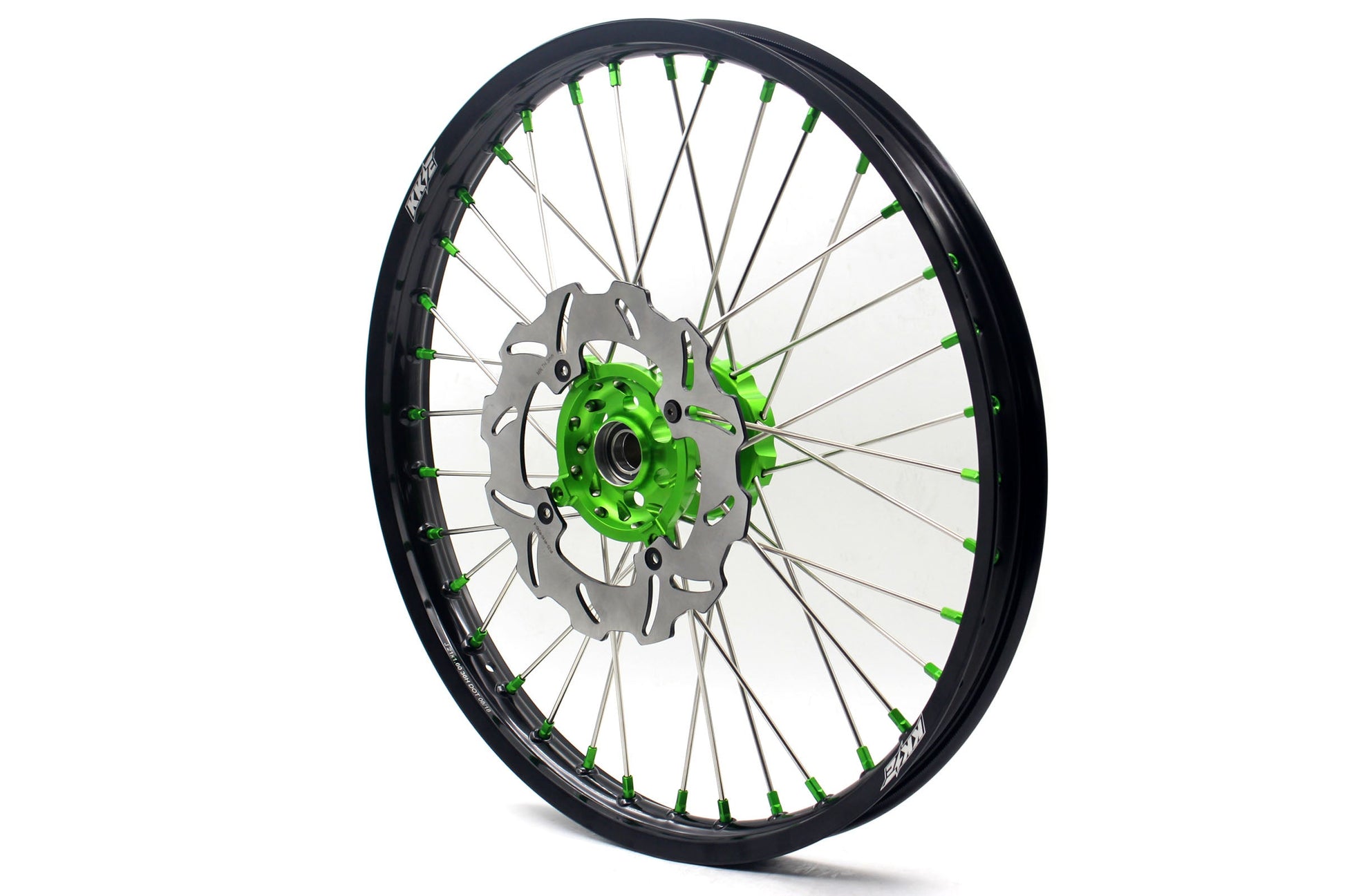 KKE 21" 19" Motorcycle Dirtbike Wheels Rims Fit KAWASAKI KX250F 450F 2015 2016 2017 2018 - Howling Moto