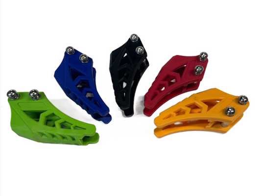 eDirtyBike replacement chain guide slider for DirtyBike Talaria Sting, Rawrr Mantis X, and Mantis Mini models, durable and easy to install.