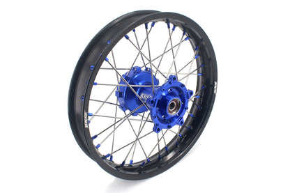 KKE 1.85*21 & 2.5*18 Motorcycle Tubed Spoke Rims Fit Yamaha Tenere 700 2019-2025 Blue - Howling Moto