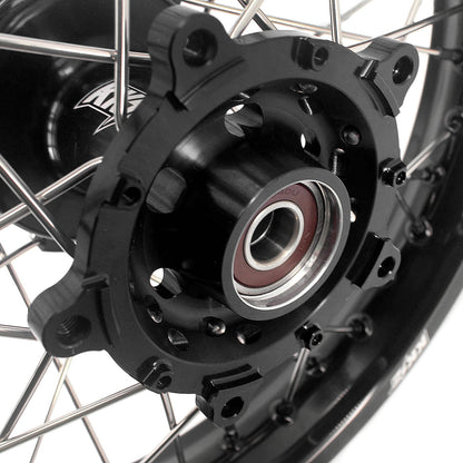 KKE 1.85*21 & 2.5*18 Motorcycle Tubed Spoke Wheels Rims Fit Yamaha Tenere 700 2019-2025 - Howling Moto