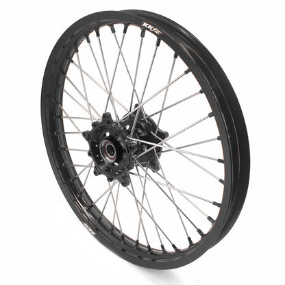 KKE 1.85*21 & 2.5*18 Motorcycle Tubed Spoke Wheels Rims Fit Yamaha Tenere 700 2019-2025 - Howling Moto