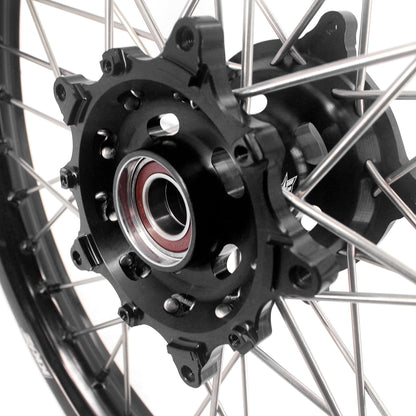 KKE 1.85*21 & 2.5*18 Motorcycle Tubed Spoke Wheels Rims Fit Yamaha Tenere 700 2019-2025 - Howling Moto