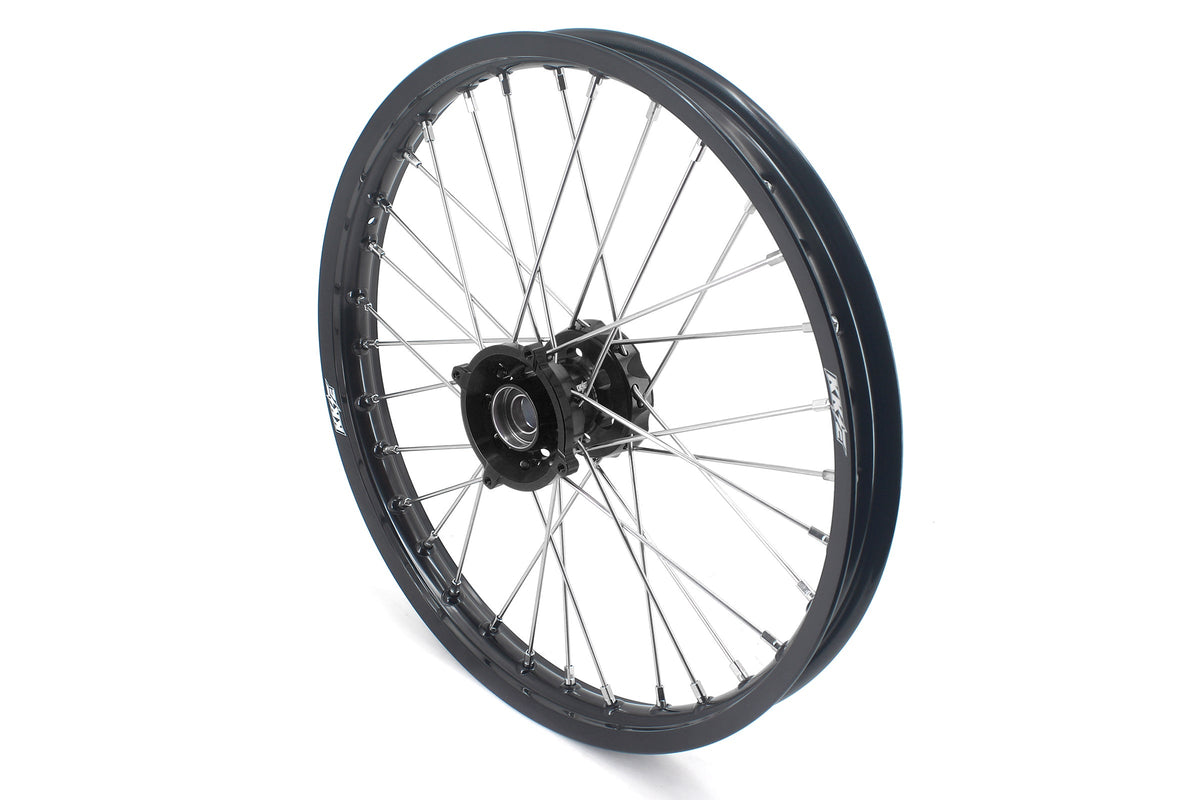 KKE 19/16 Factory Size Kids Big Wheels Rims Fit KTM SX 85 2021-2024 Husqvarna TC85 GAS AGS MC85 Black Hub