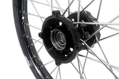 KKE 19/16 Factory Size Kids Big Wheels Rims Fit KTM SX 85 2021-2024 Husqvarna TC85 GAS AGS MC85 Black Hub