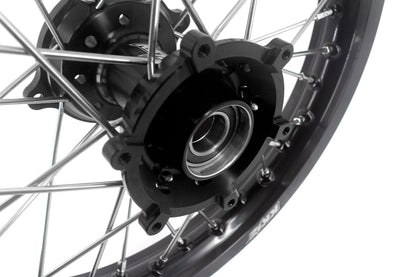 KKE 19/16 Factory Size Kids Big Wheels Rims Fit KTM SX 85 2021-2024 Husqvarna TC85 GAS AGS MC85 Black Hub