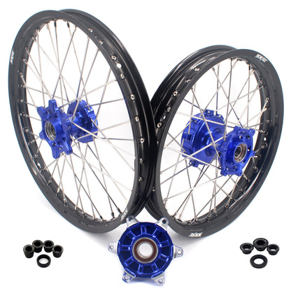 KKE 21/18 Enduro CUSH Drive Spoke Wheels For KTM EXC EXC-F EXC-W 125-530CC 2003-2024 Blue Hub - Howling Moto