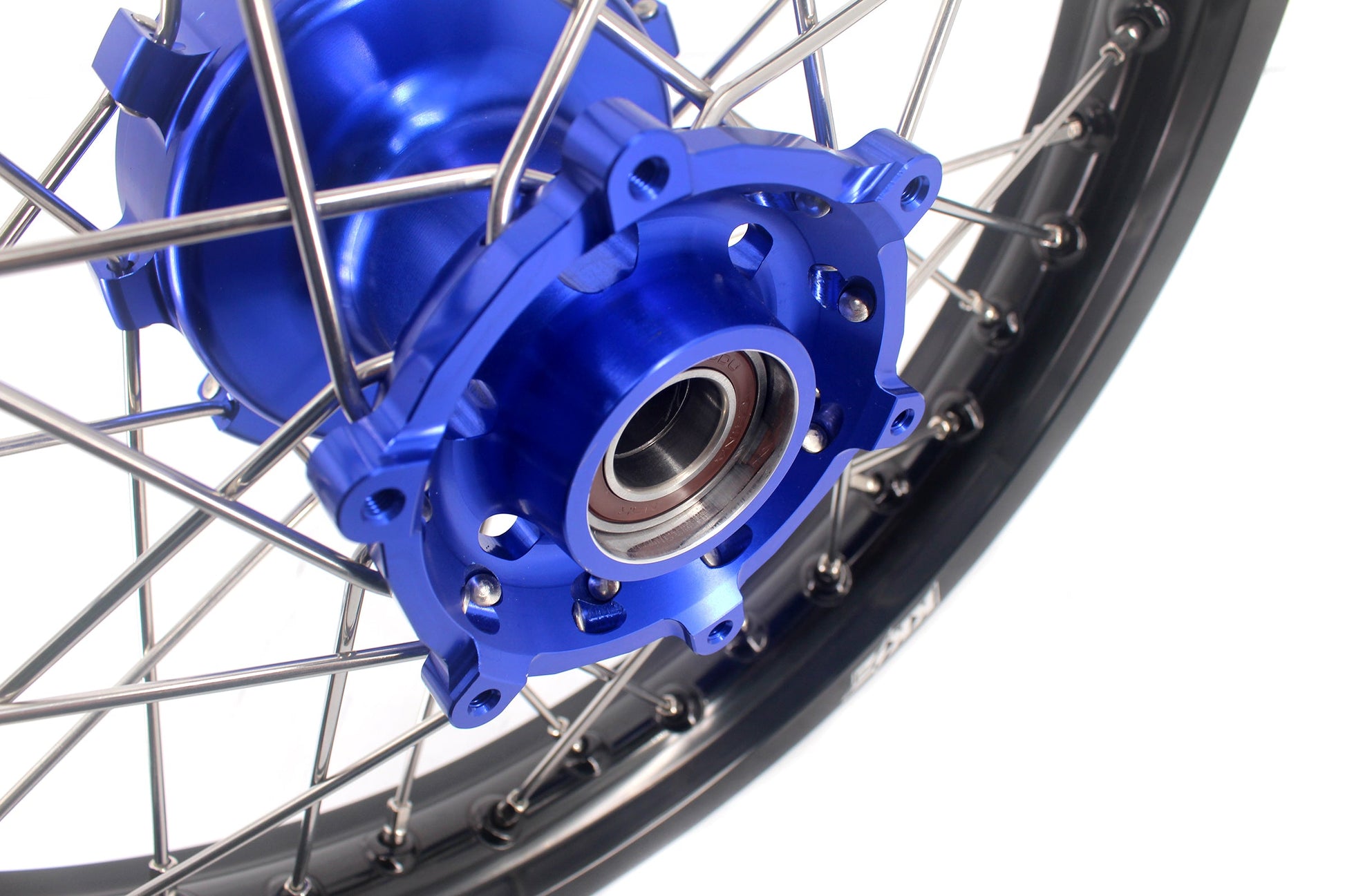 KKE 21/18 Enduro CUSH Drive Spoke Wheels For KTM EXC EXC-F EXC-W 125-530CC 2003-2024 Blue Hub - Howling Moto