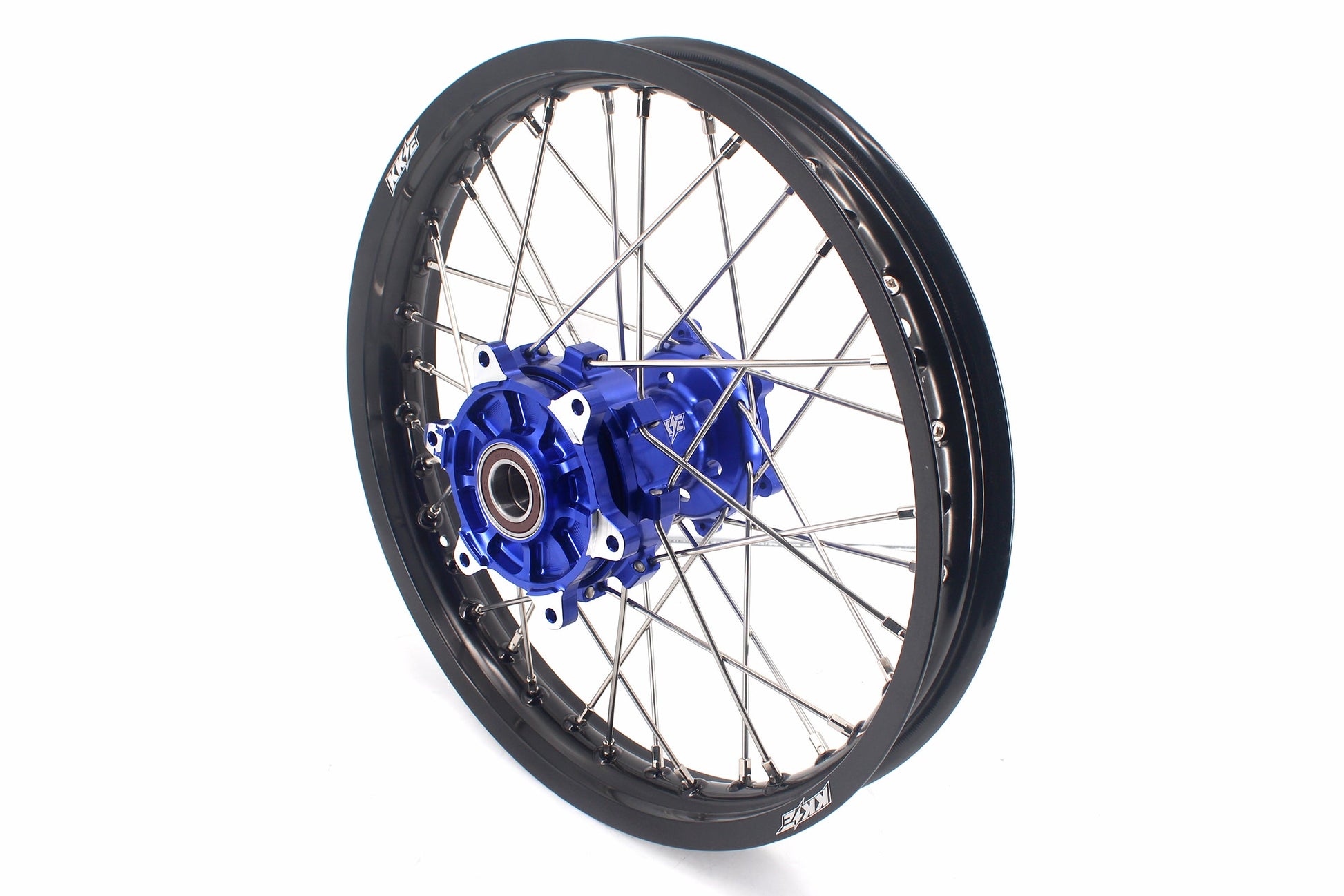 KKE 21/18 Enduro CUSH Drive Spoke Wheels For KTM EXC EXC-F EXC-W 125-530CC 2003-2024 Blue Hub - Howling Moto