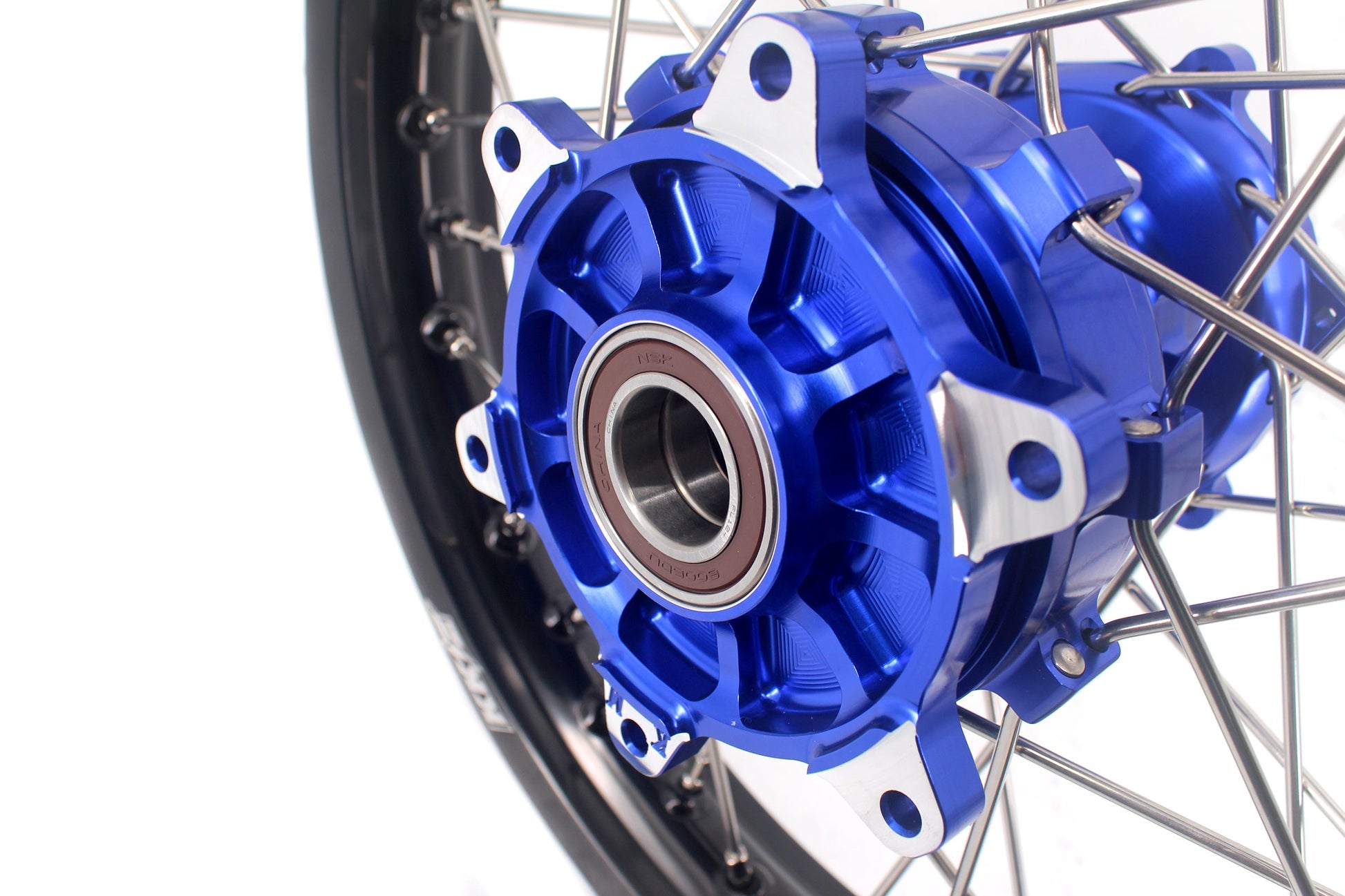 KKE 21/18 Enduro CUSH Drive Spoke Wheels For KTM EXC EXC-F EXC-W 125-530CC 2003-2024 Blue Hub - Howling Moto