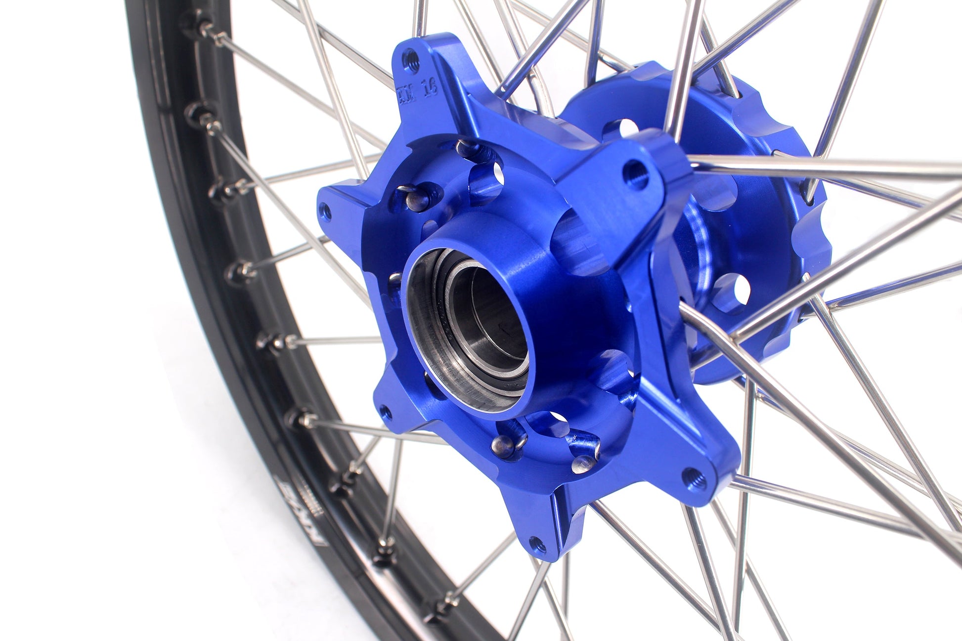KKE 21/18 Enduro CUSH Drive Spoke Wheels For KTM EXC EXC-F EXC-W 125-530CC 2003-2024 Blue Hub - Howling Moto